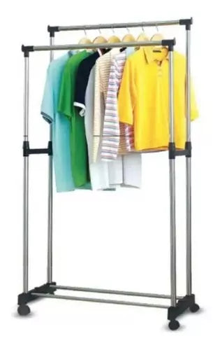 Tendedero de Ropa Doble Metálico