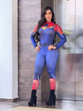 Enterizo Hallowen Capitana America