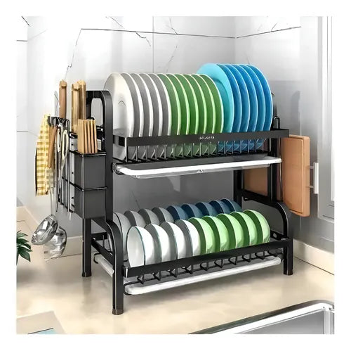 Escurridor Organizador Platos 2 Niveles
