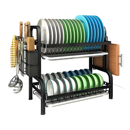 Escurridor Organizador Platos 2 Niveles