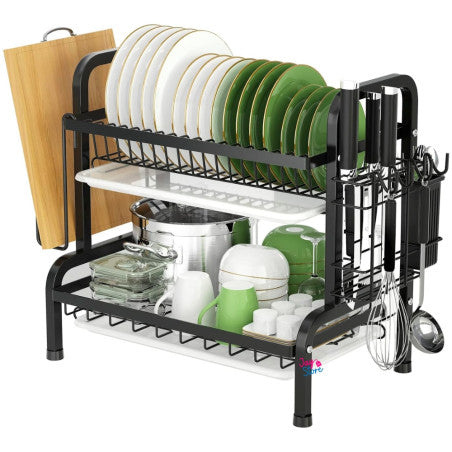 Escurridor Organizador Platos 2 Niveles