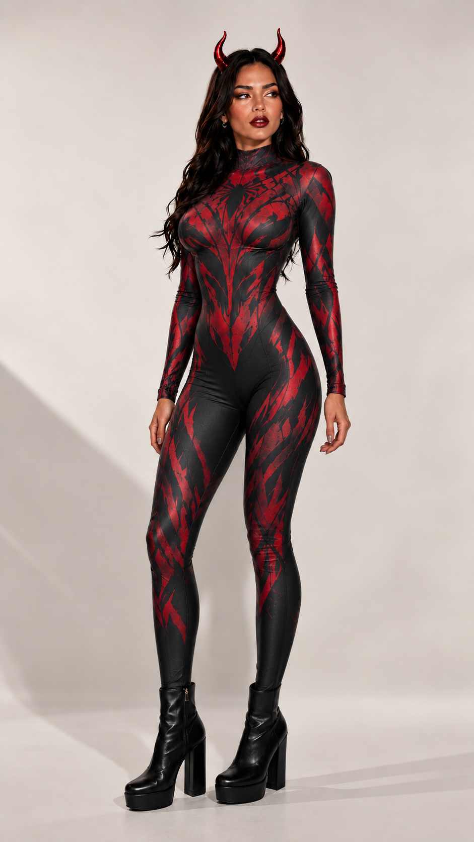 Enterizo Demonia Diabla Halloween